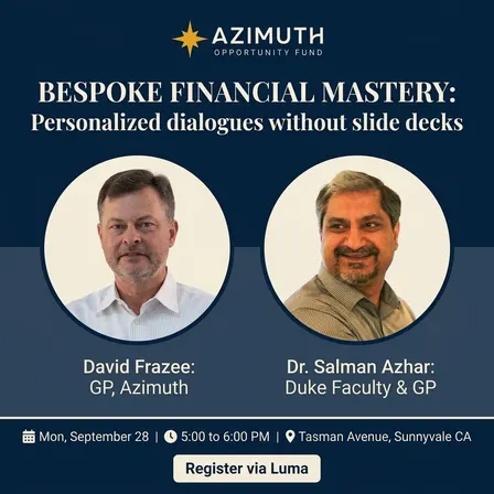 Bespoke Financial Mastery: Dialogues without slides