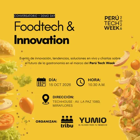Conversatorio + Demo Day: Foodtech & Innovation