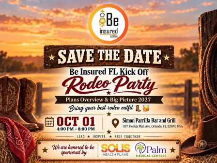 🤠 SAVE THE DATE – BE INSURED FL KICK OFF 2027 🤠