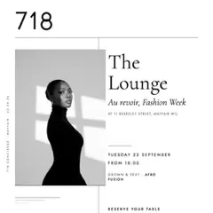 718 | Au Revoir, Fashion Week