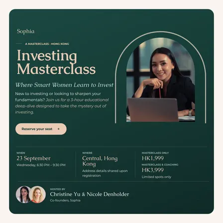 Investing Masterclass by Sophia