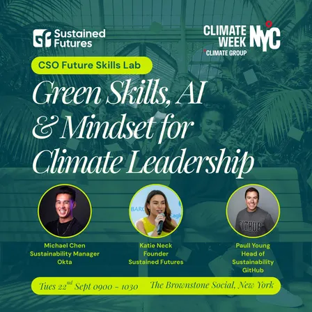 CSO Future Skills Lab: Green Skills, AI and Mindset for Climate Leadership