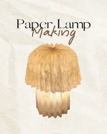 Paper Lamp Making