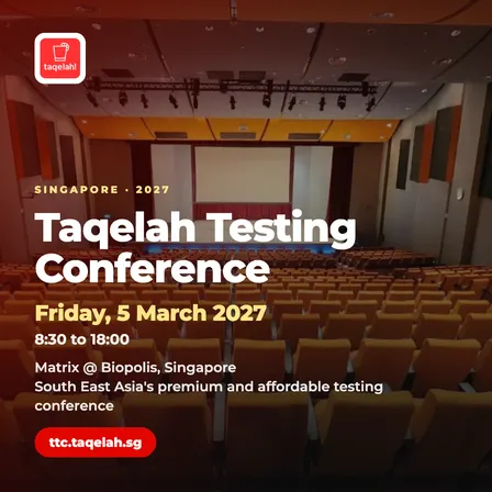Taqelah Testing Conference (TTC) 2027