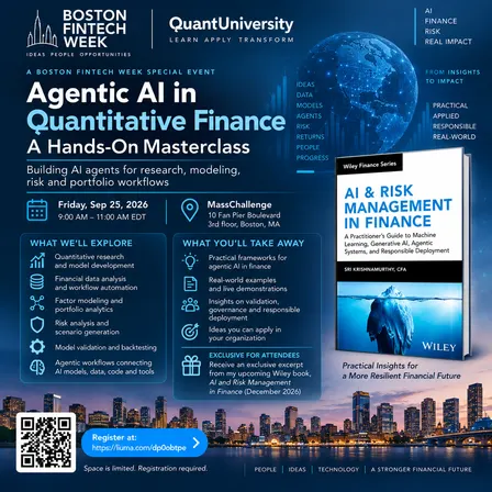 Agentic AI in Quantitative Finance: A Hands-On Masterclass
