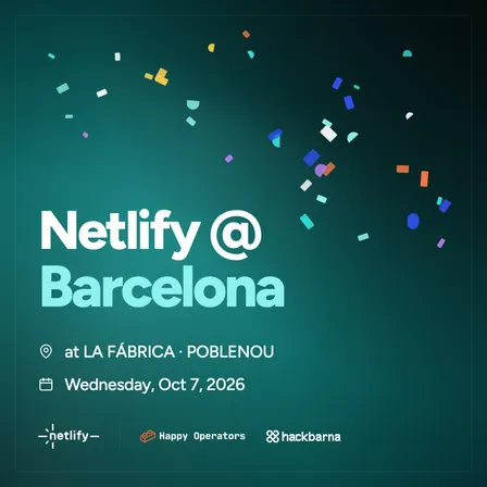 Netlify @ Barcelona