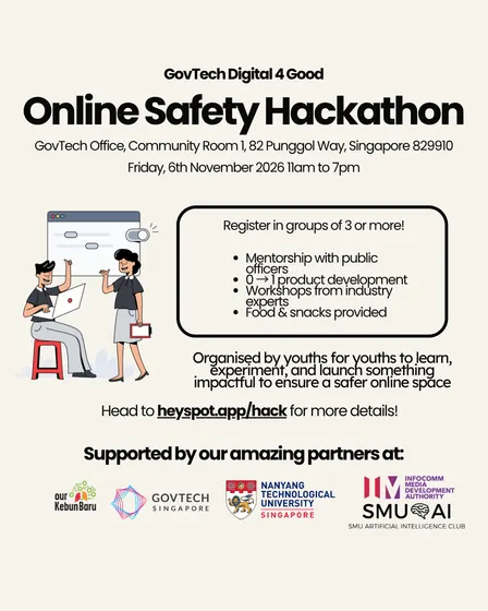 GovTech Digital4Good Online Safety Hackathon