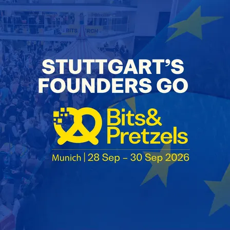 Stuttgart's founders go Bits & Pretzels 2026