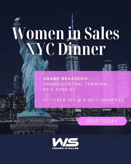 Women in Sales NYC Dinner
