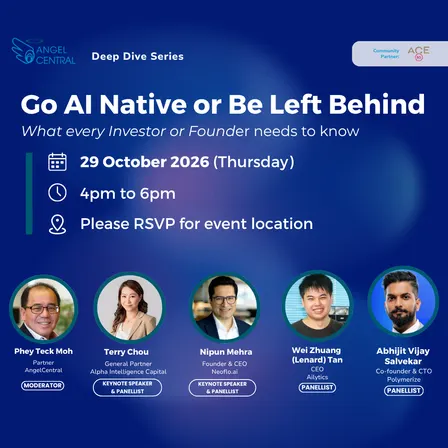 AngelCentral Deep Dive Series: Go AI-Native or Be Left Behind: What Every Investor and Founder Needs to Know
