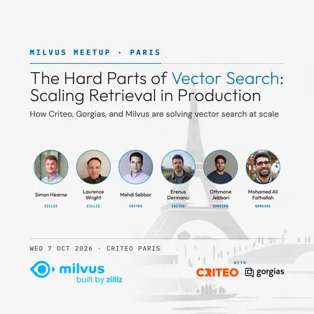Milvus Meetup - Paris