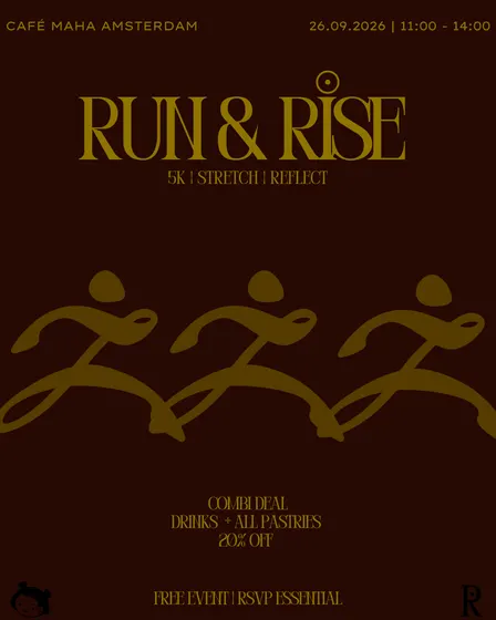 RISE x Café Maha Amsterdam | Run & Rise