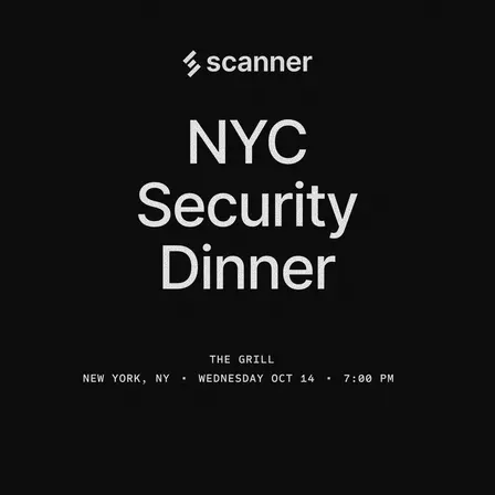 The NYC Security Dinner