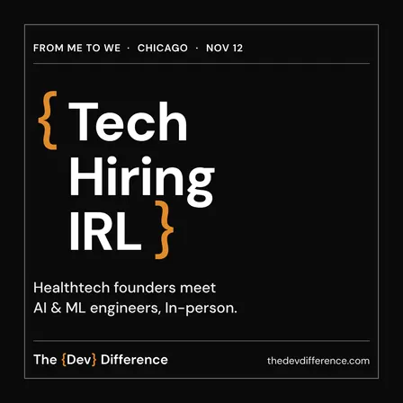 Meet Your Next Engineer Night - Healthtech IRL Company x Tech Engineer Meetup (Invite-only)