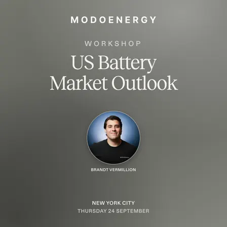WORKSHOP: US Battery Market Outlook (NYC)