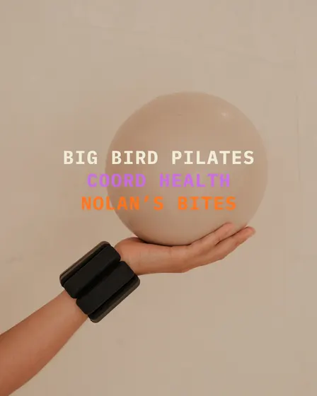 Big Bird Pilates x Coord Health x Nolan's Bites - Mommy + Me Mat Pilates
