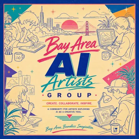 SF AI Artists September Show, Critique, & Promote