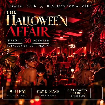 Halloween Affair Party | Mayfair
