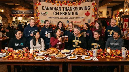 Canadian 🇨🇦 Thanksgiving: Shad & Canadian University Alums