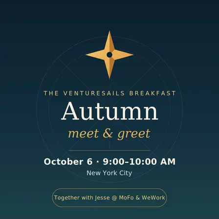 Autumn VentureSails Breakfast with Jesse @ MoFo & WeWork