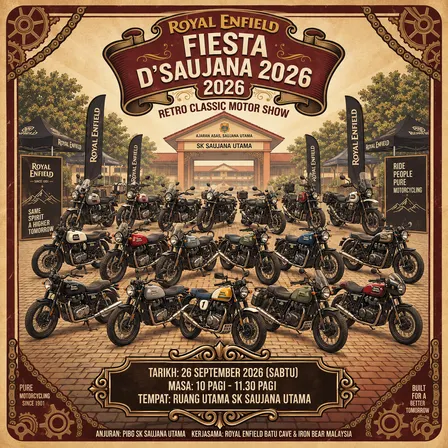 Royal Enfield Fiesta D'saujana 2026