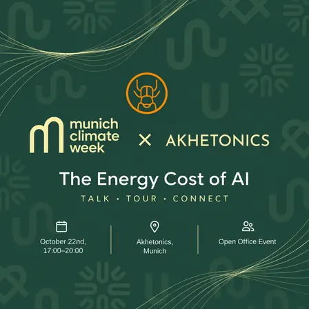 The Energy Cost of AI: Talk, Tour & Connect