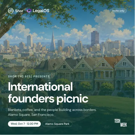 (International) YC founders picnic - #SFTechWeek