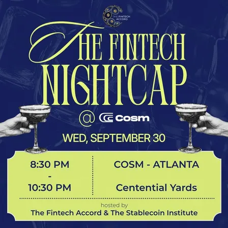 The Fintech Nightcap @Cosm