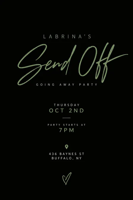 Labrina's Going Away Party