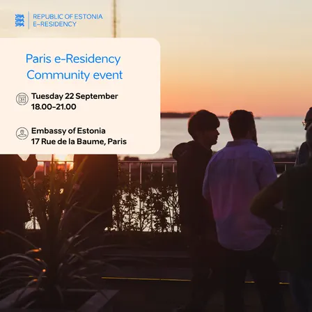 Beyond Borders: An Evening with Estonia's e-Residency Community in Paris