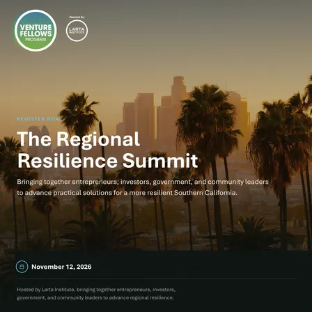 The Regional Resilience Summit