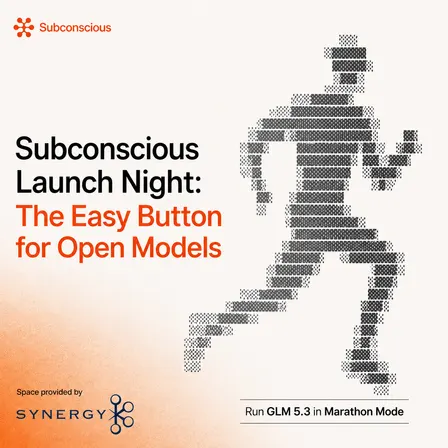 Subconscious Launch Night: The Easy Button for Open Models