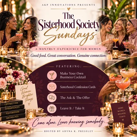 The Sisterhood Society Sundays Presents Soft Life, Strong Boundaries