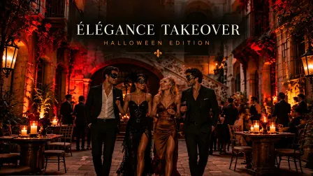 ÉLÉGANCE TAKEOVER: Halloween Edition @Palau Dalmases