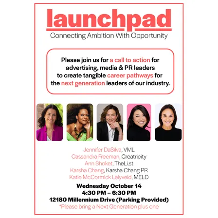 SAVE THE DATE - LAUNCHPAD: Connecting Ambition With Opportunity