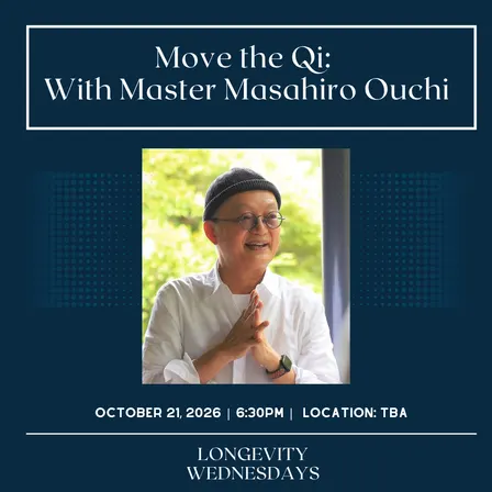 Move the Qi: An Evening with Master Masahiro Ouchi