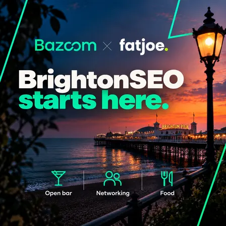 Bazoom x fatjoe (SEO Beers Brighton edition)