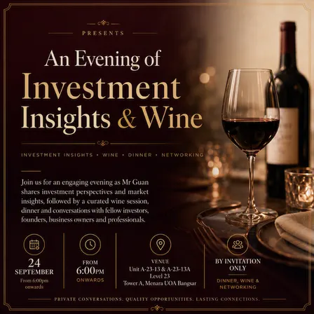 An Evening of Investment Insights & Networking