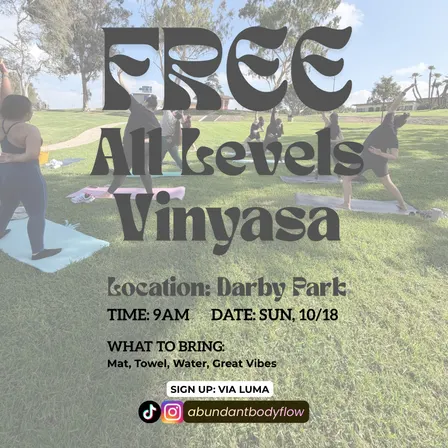 *FREE* All Levels Vinyasa