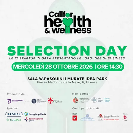 Selection Day – Pitch Competition | CALLforHEALTH&WELLNESS