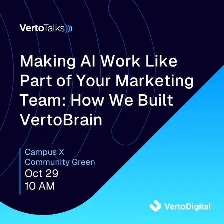 VertoTalks | Making AI Work Like Part of Your Marketing Team: How We Built VertoBrain