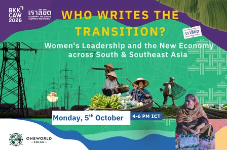 Who Writes the Transition? Women's Leadership and the New Economy Across South & Southeast Asia