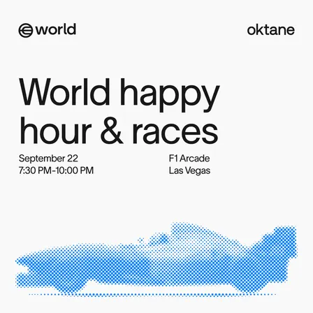 Oktane 2026: World happy hour & races