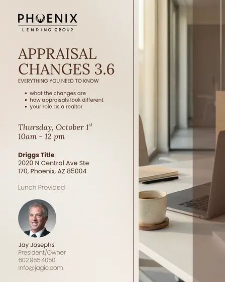 Appraisal Changes 3.6