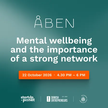 StartUp Talk: Mental wellbeing and the importance of a strong network