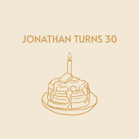 Jonathan's SURPRISE 30th Brunch Party
