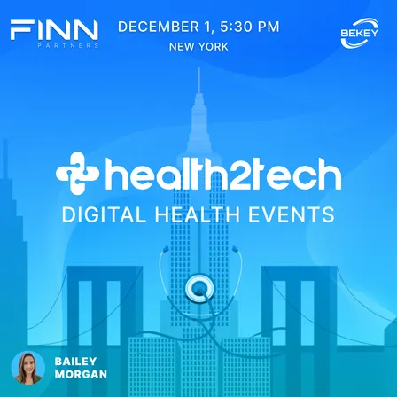 Health2Tech NYC, December 1, 2026