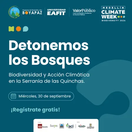 DETONEMOS LOS BOSQUES: Biodiversidad y Acción Climática en la Serranía de Las Quinchas