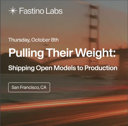 Pulling their weight: Shipping open models to production