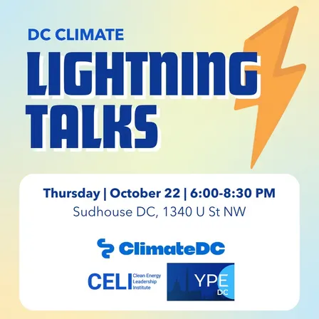 DC Climate Lighting Talks